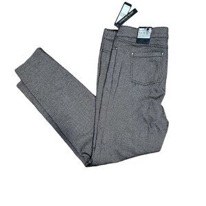 SOHO Black & White Zig Zag Print Stretch Dress Pants BRAND NEW